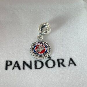 Pandora USMC Marine Corps exclusive Pandora Dangle Bead Charm